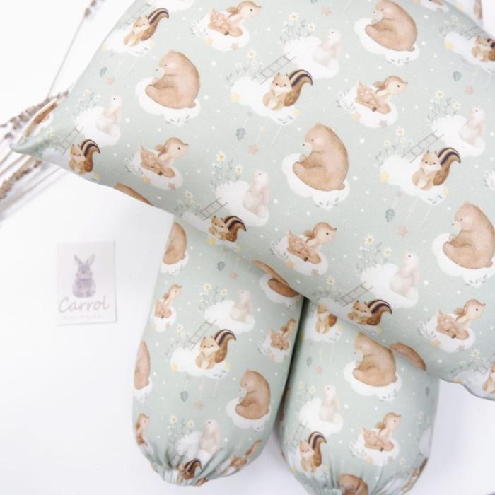 Gambar Carrol Baby Pillow & Bolster Baby - Bantal Guling Tencel Baby Batch 2 - Animals Forest, Bolster dari BaByy SH0P undefined Tokopedia