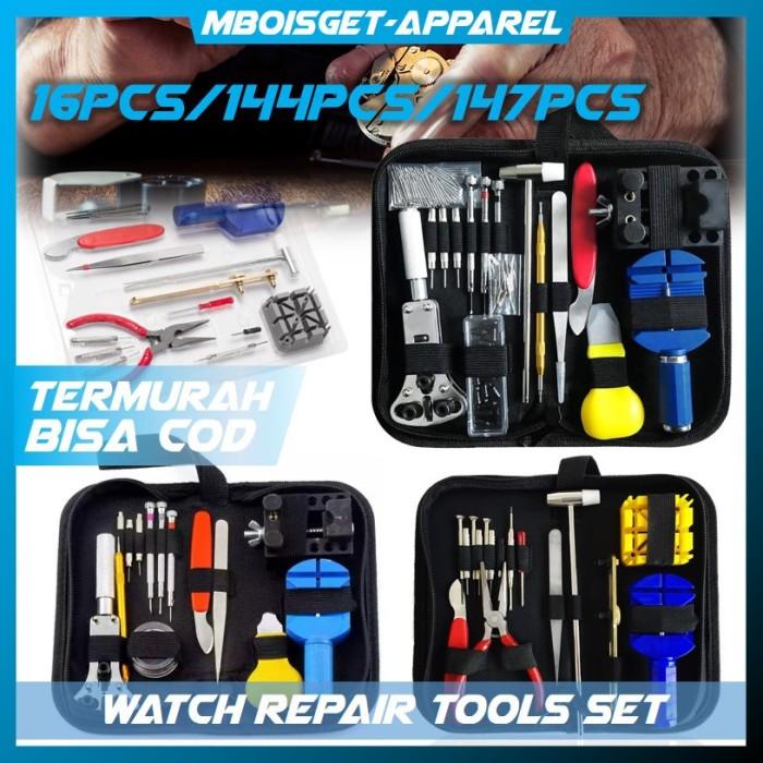 Gambar Mboisget - Peralatan Reparasi Jam Tangan Watch Repair Tool Kit Set dari akaWetar undefined Tokopedia