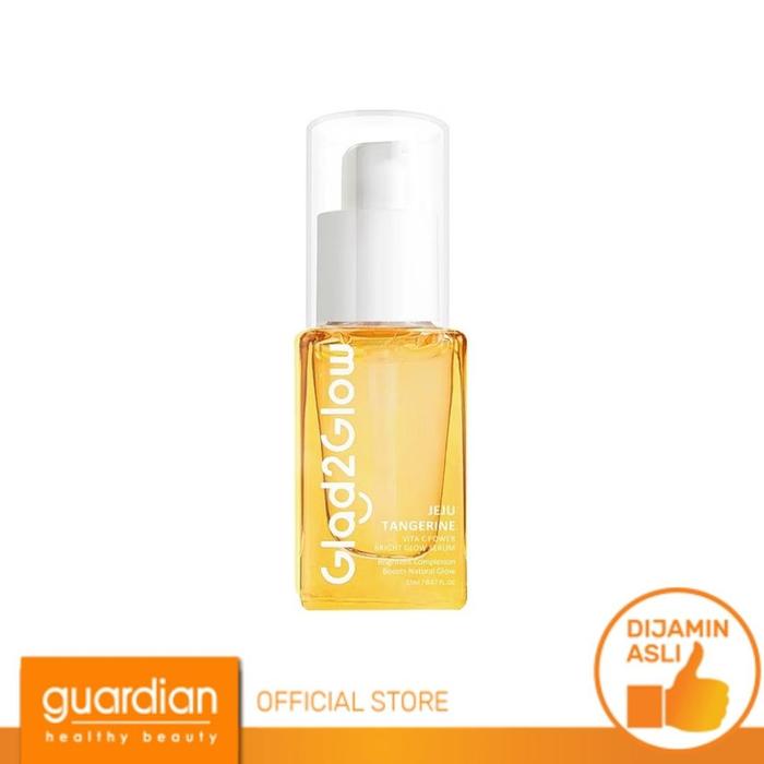 Gambar Glad2Glow Jeju Tangerine Vita C Power Bright Glow Serum 17Ml dari Guardian Official Store undefined Tokopedia