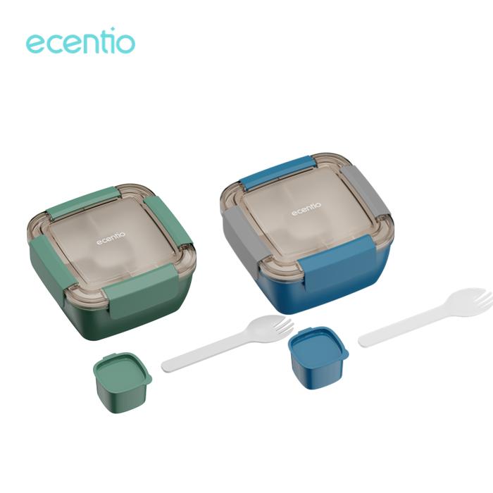 Gambar Beli 1 graits 1 voucher 90% off Live exclusive ecentio lunch box 2 - Biru + Hijau dari yunimirna859 undefined Tokopedia