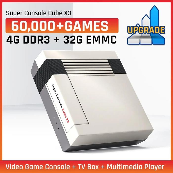 Gambar CB Portable Video Game Console 4K 60000 Retro Games Super Conso dari Connecting Berlimpah undefined Tokopedia