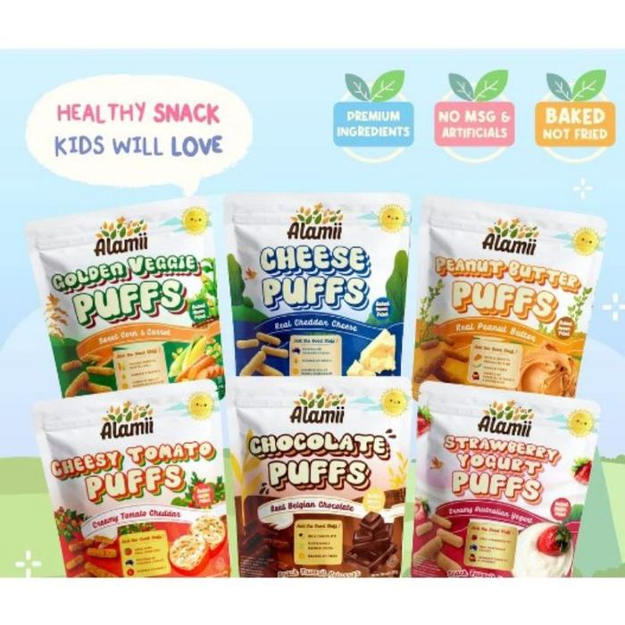 Gambar Alamii Puff Healthy Snack 30gr snack anak 1th+ puff snack 1 year dari Stik wireless undefined Tokopedia