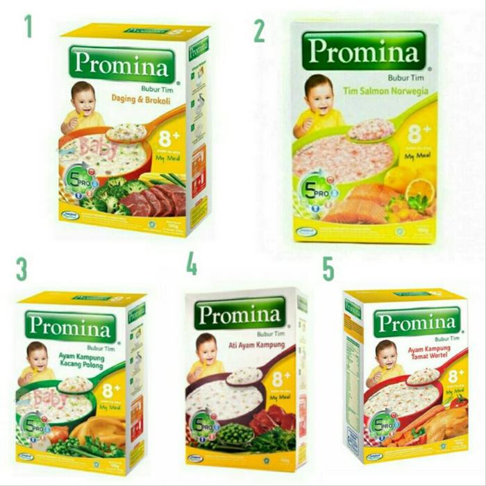Gambar Bubur Bayi Promina Bubur Tim 8m+ dari sanjaybakery undefined Tokopedia