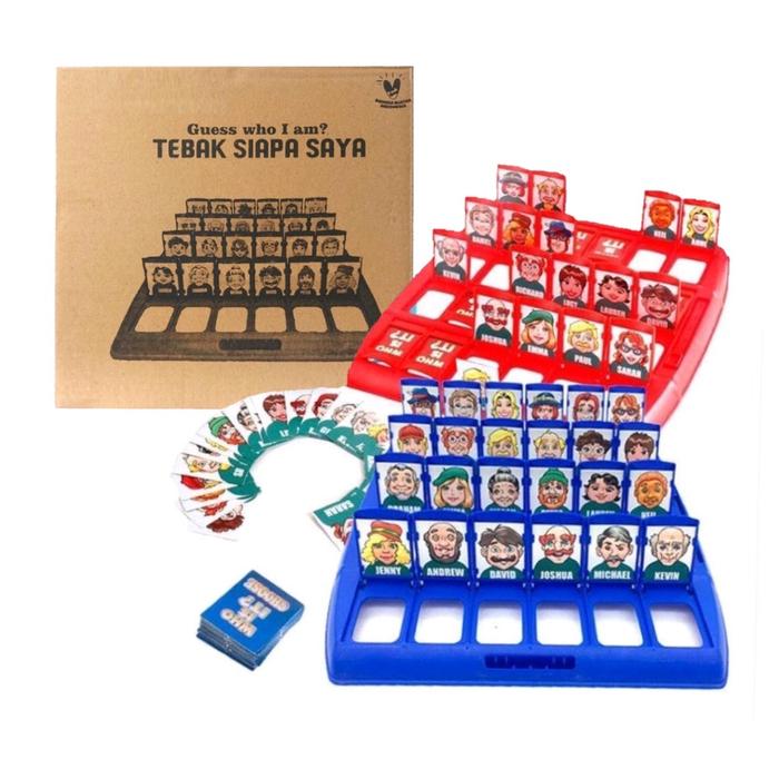 Gambar LEEMAN - MAINAN ANAK TEBAK GAMBAR BOARD GAME WHO IS IT MAINAN TEBAKAN dari porestore undefined Tokopedia