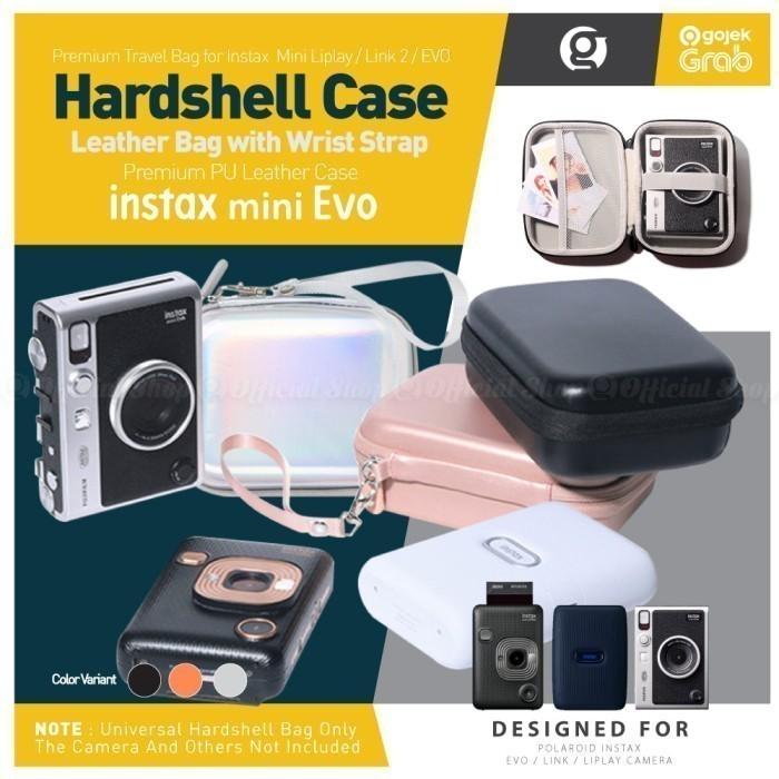 Gambar Hard Case PU Leather Bag Tas for Fujifilm Instax Mini Link Liplay EVO - BLACK dari G-Rex undefined Tokopedia
