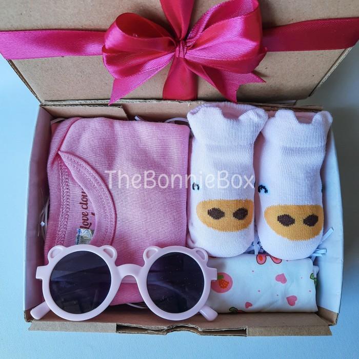 Gambar ECO2 Hampers Bayi PREMIUM New Born Baby Gift Set Kado Lahiran BOY GIRL - Pink dari thebonniebox undefined Tokopedia