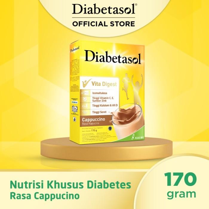 Gambar Diabetasol Vita Digest Chocolate Susu Khusus Diabetes (170 Gram) - capucinno dari Restu Surabaya undefined 3 Tokopedia