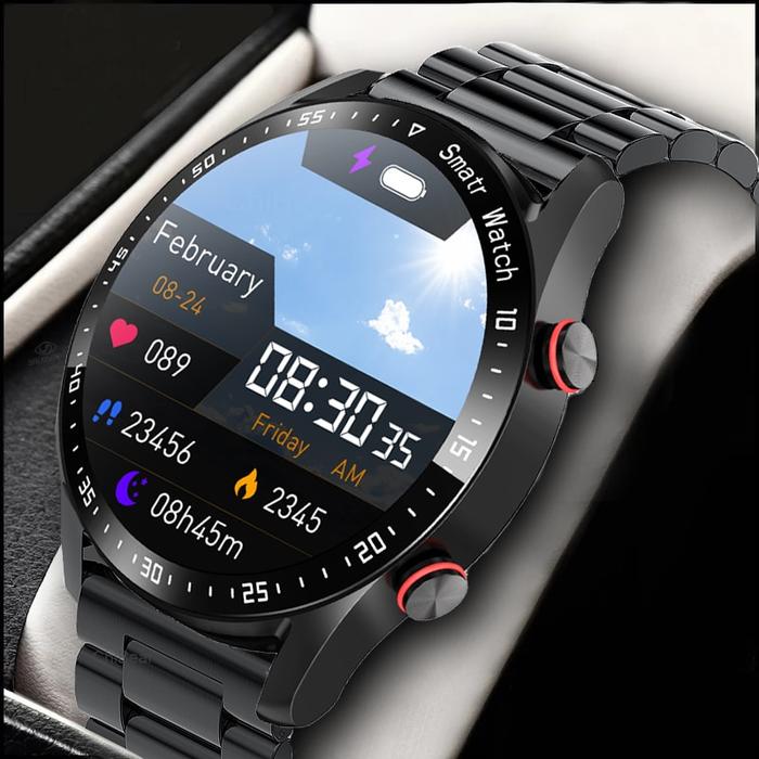 Gambar 2024 New ECG+PPG AMOLED Screen Smart Watch Bluetooth Call Music dari daniaaaaaaaaaaapedia undefined Tokopedia