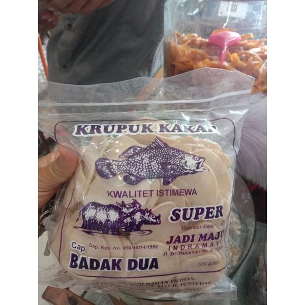 Gambar Terlaris! @gr Krupuk ikan kakap cap badak dua dari Makan Nad undefined Tokopedia