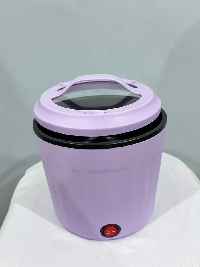 Gambar CLARA RICE COOKER MINI 1.2 L ANTI LENGKET/PANCI ELECTRIC SERBAGUNA - PURPLE dari trimakasi undefined Tokopedia