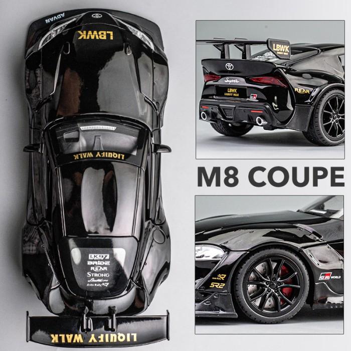 Jual Twh Miniatur Diecast Toyota Supra Body Kit Liberty Walk/Lbwk/ 1:24 ...