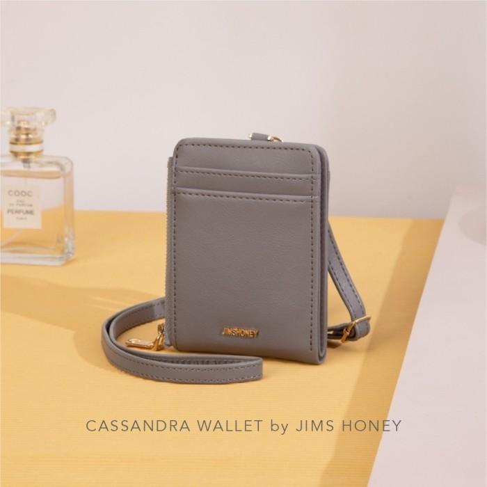 Gambar JIMS HONEY DOMPET WANITA CASSANDRA WALLET CARDHOLDER - GREY dari jimshoney indo undefined Tokopedia