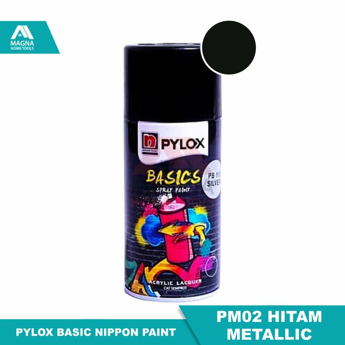 Gambar PILOK BASIC / CAT SEMPROT / PYLOX BASIC NIPPON PAINT 300CC - PM02 HT METALIC dari MAGNA Home Tools MHT undefined Tokopedia