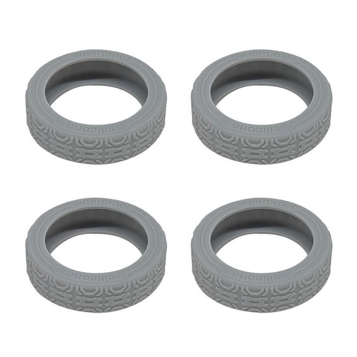 Gambar 8PCS Ring Karet Roda Koper Pengganti Cincin Karet Luggage Wheel Ring - 4Pcs-Abu-abu dari CastlePeak undefined Tokopedia