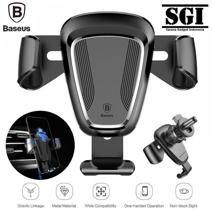 Gambar Baseus Car Holder Gravity Mount Air Vent Mobile Phone Mount Mobil Ac dari cahyaniii seller undefined Tokopedia