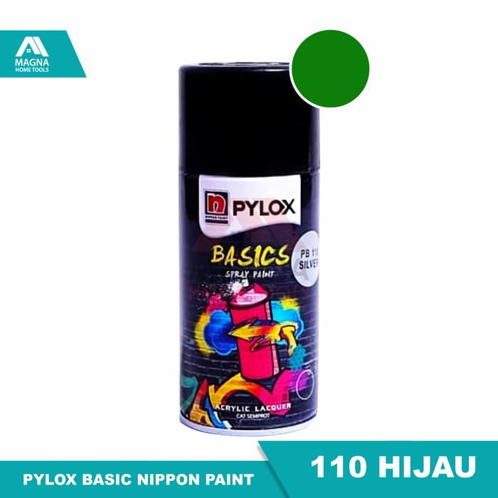 Gambar PILOK BASIC / CAT SEMPROT / PYLOX BASIC NIPPON PAINT 300CC - 110 HIJAU dari MAGNA Home Tools MHT undefined Tokopedia