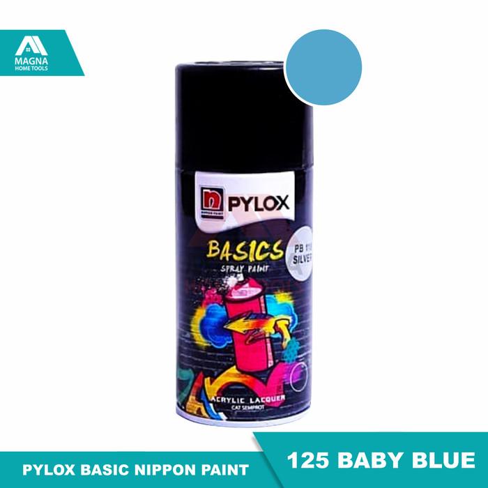Gambar PILOK BASIC / CAT SEMPROT / PYLOX BASIC NIPPON PAINT 300CC - 125 BABY BLUE dari MAGNA Home Tools MHT undefined Tokopedia