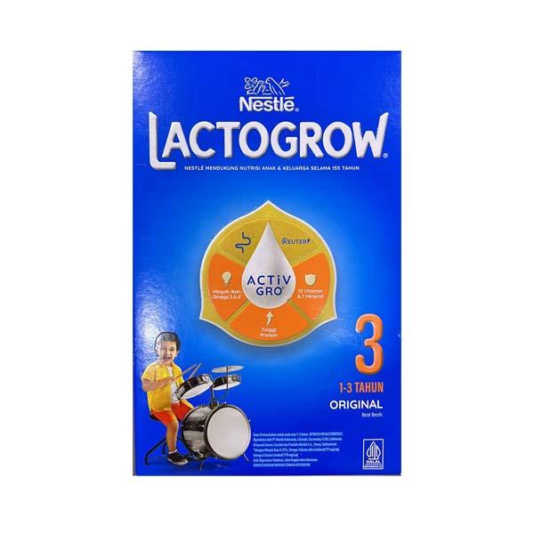 Promo Harga Lactogrow 3 Susu Pertumbuhan Plain 750 gr - Tokopedia