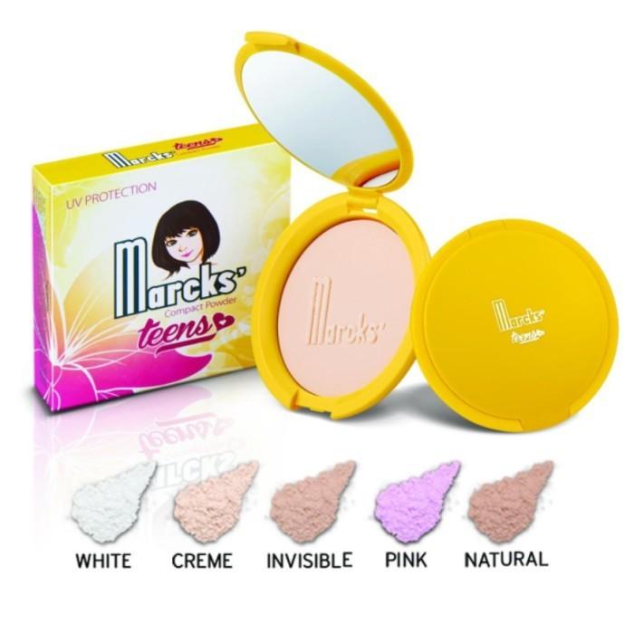 Gambar Marcks Teens Compact Powder 12g - Marcks Bedak Padat - White - Cream dari Restu Surabaya undefined Tokopedia
