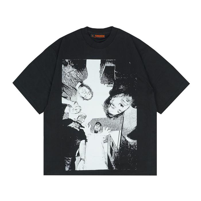 Gambar KKONTENER DEFTONES RELAXED FIT TSHIRT BLACK - XL dari kollektyf kontener undefined Tokopedia