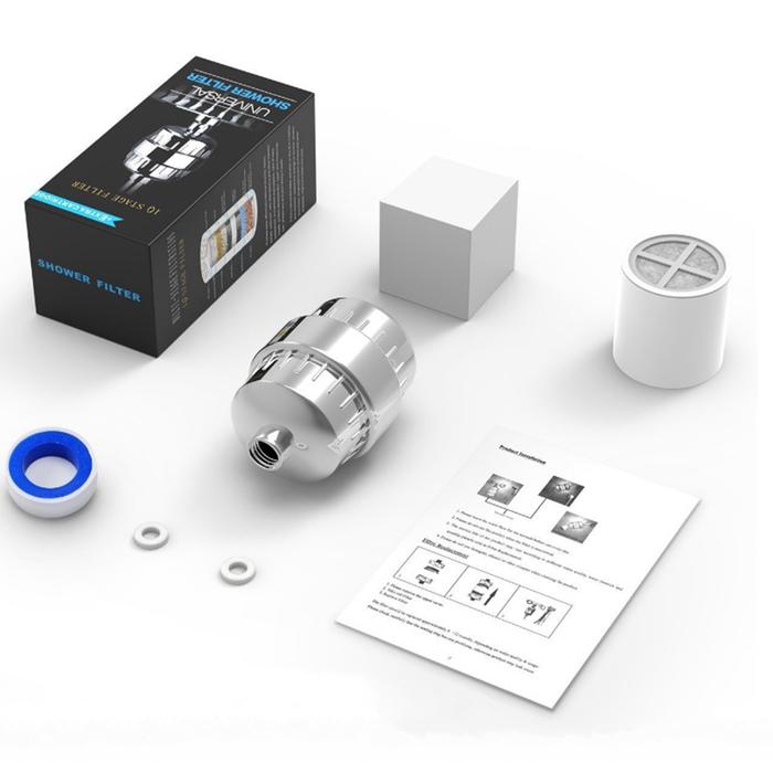 Gambar 12 Stage Filtration Water Purifier Shower Water Filter10 QR6593 dari CV tororo undefined Tokopedia
