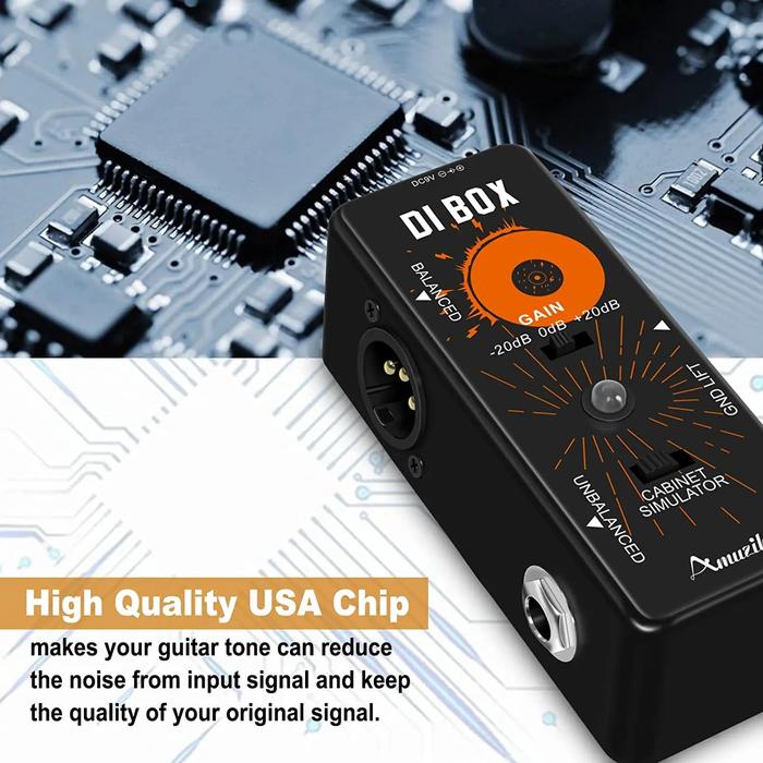 Gambar ' Amuzik Di Box Effect Pedal Matchbox Effector For Electric Guitar - dari bumptious undefined Tokopedia