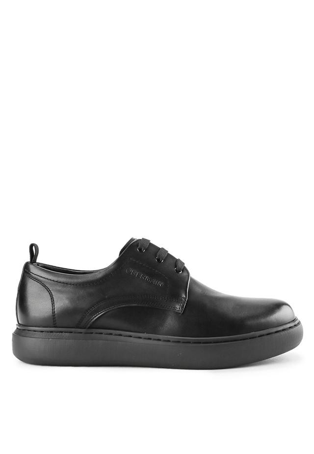 Gambar Obermain Sepatu Pria SUTON JONES Black OK5009BK - 44, Black dari Obermain Official Store Kota Tangerang Tokopedia