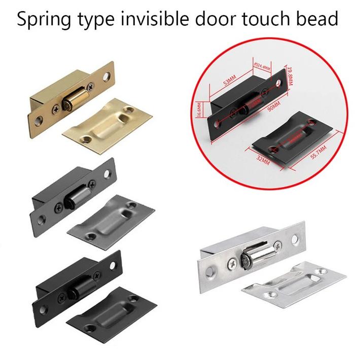 Gambar WN 1PCS Highquality Furniture Hardware Hidden Gold Door Stops dari Wire Next In undefined Tokopedia