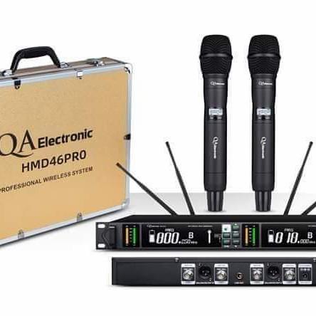 Gambar mic qa electronic hmd 46 Pro original resmi rdw - Merah - Hitam dari Musik Sound System undefined Tokopedia