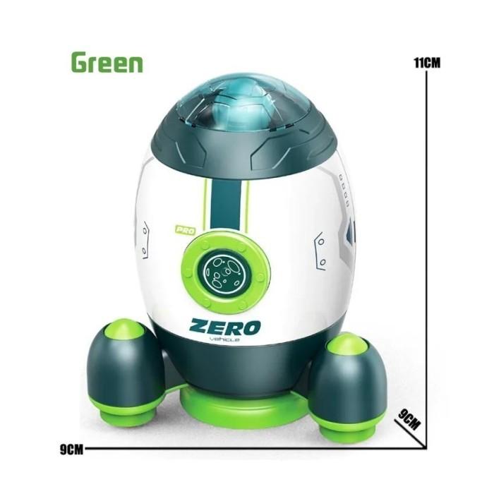 Gambar Simulasi Astronot Luar Angkasa Rocket Pretend Play Mainan Edukasi Anak - Roket-Hijau dari Soya Global undefined Tokopedia