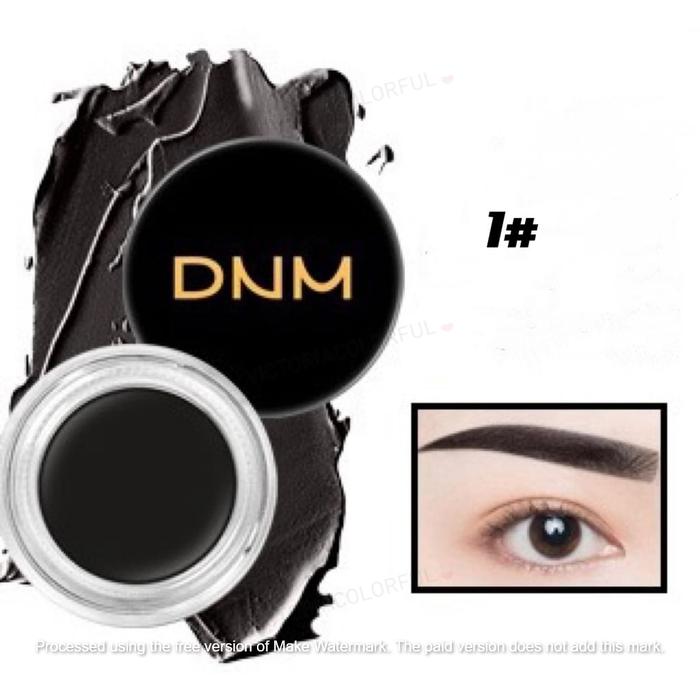 Gambar DNM cream alis EYEBROW POMADE GEL CREAM WATERPOOF LONG LASTING - # 01 Ebony dari Bianca In Fashion undefined Tokopedia
