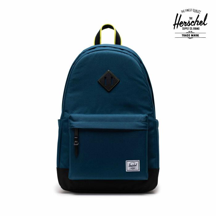 Gambar Herschel Heritage Backpack - Lgn Bl/Blk/Evengprim dari Herschel Supply Co Official Store undefined Tokopedia
