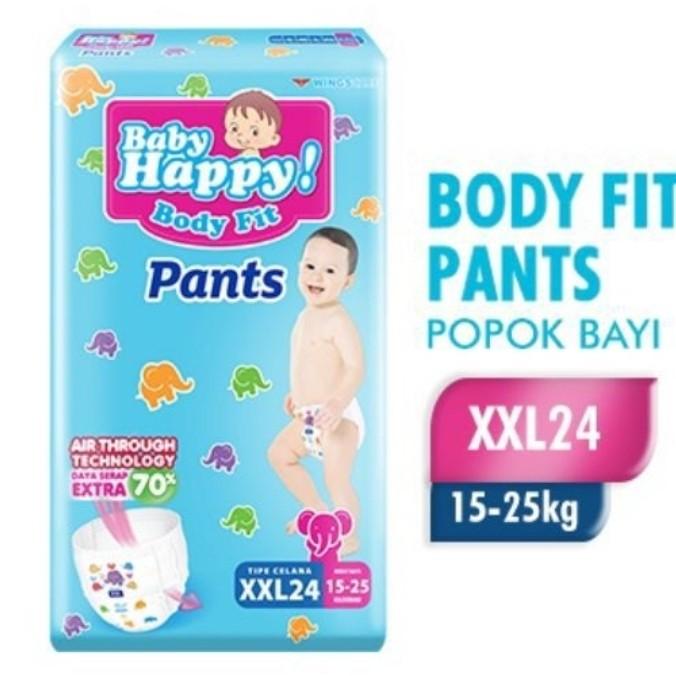 Gambar Baby Happy Pants S 40 M 34 L 30 Xl 26 Xxl 24/Babyhappy/S40/M34/L30/Xxl - XXL24 dari Grosir_yudmita556 undefined 3 Tokopedia