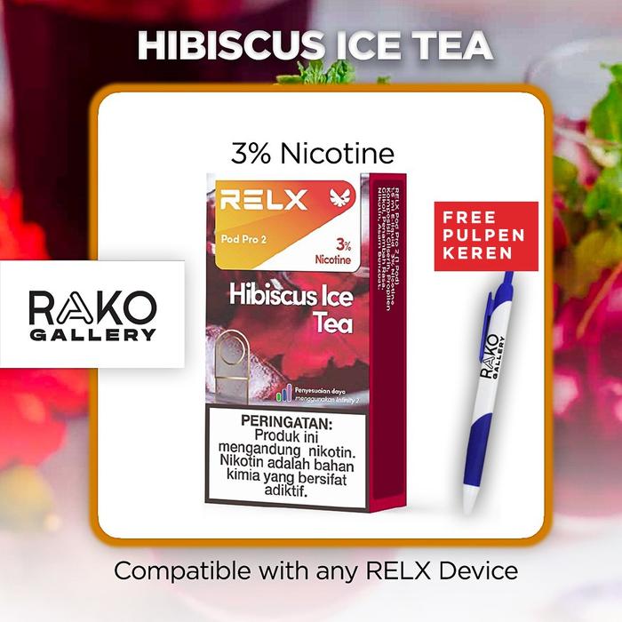 Gambar RELX Pods Essential Infinity Artisan Aneka Rasa - Hibiscus Tea dari UTARA VAPE undefined Tokopedia