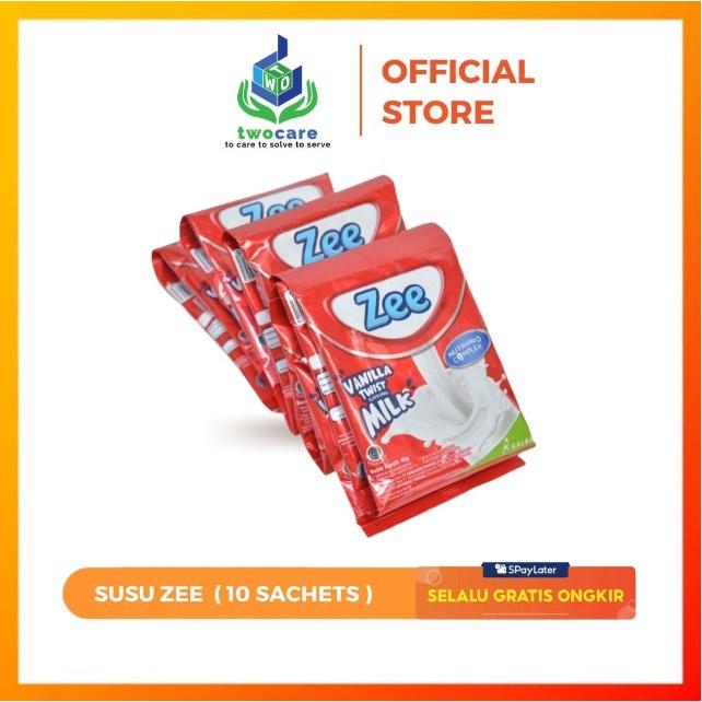 Gambar ZEE Swizz Zee Sachet Vanilla & Coklat 40 gr Isi 10 Sachet - Susu Anak - Vanilla dari Hi, karinadesta undefined Tokopedia