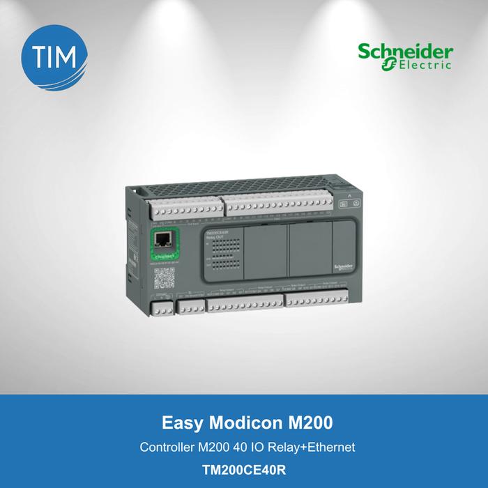 Jual Schneider Easy Modicon Controller M200 40 IO Relay+Ethernet ...