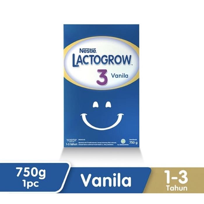 Gambar Nestle Lactogrow 3 Vanilla Susu Formula 750gr dari Hi, akilariana undefined Tokopedia