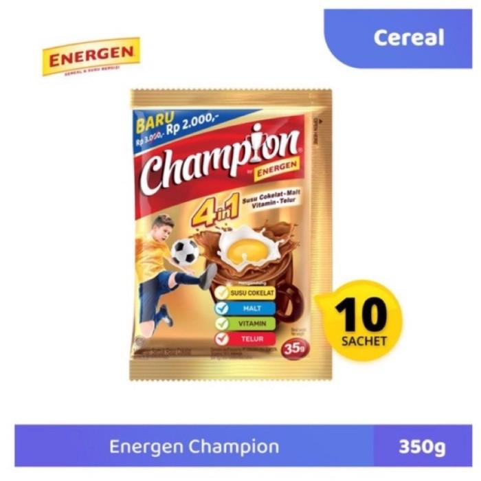 Gambar O♫Ai Energen Champion Chocolate Malt Renceng Murah! N»5V dari faradibaotrends undefined Tokopedia