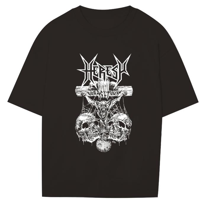 Gambar Baju Metal Kaos Band Metal Kaos Tengkorak Heresh RUB202 HS - Abu Tua, M dari Happiest Shops undefined Tokopedia