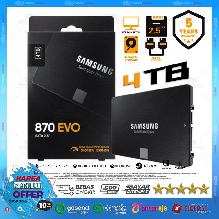 Harga Ssd Samsung 870 Evo 500gb 77e250bw Samsung 870 Evo 250GB
