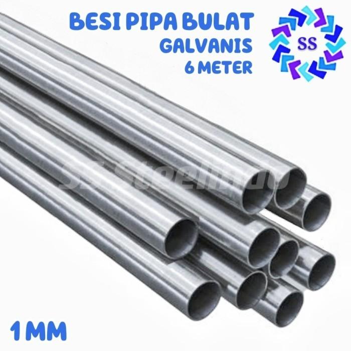 Gambar BESI PIPA GALVANIS TEBAL 1 MM 6 METER - 2 INCH dari SSSteelindo undefined Tokopedia