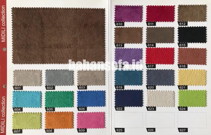 Gambar KAIN MIDILI - FABRIC SUEDE UNTUK FURNITURE SOFA KURSI DAN LAINNYA dari Barokah Royal undefined Tokopedia