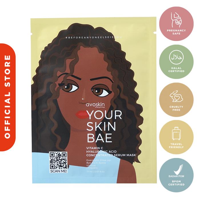 Gambar MSBB - Avoskin YSB Vit. C Serum Mask WAREHOUSE SALE dari My Skin But Better undefined Tokopedia