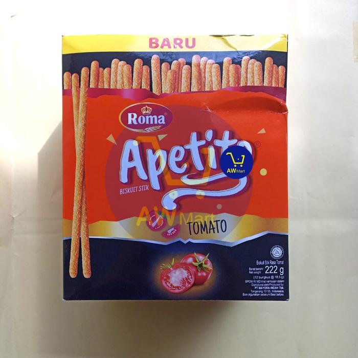 Gambar ROMA APETITO BISKUIT STIK BOX) - Tomato dari AW Mart undefined Tokopedia