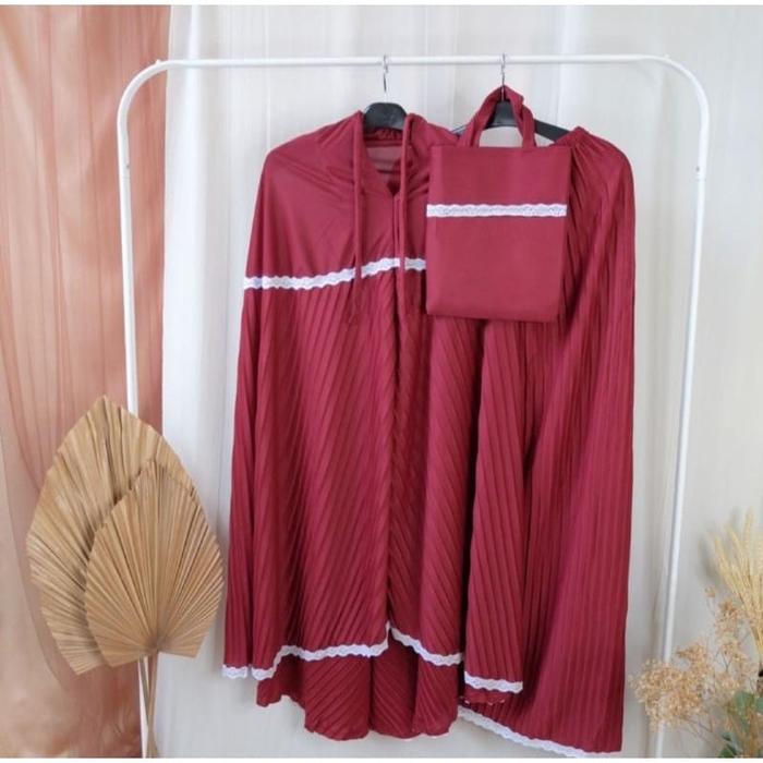 Gambar GAMIS JUMBO SULTAN LD 120 - MAROON dari Fuji fashion shop undefined Tokopedia