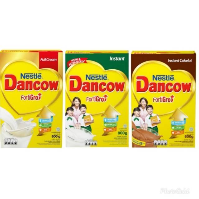 Gambar DANCOW FortiGro Susu Bubuk Instant / Full Cream / Coklat Box 780g dari mzgioz undefined Tokopedia
