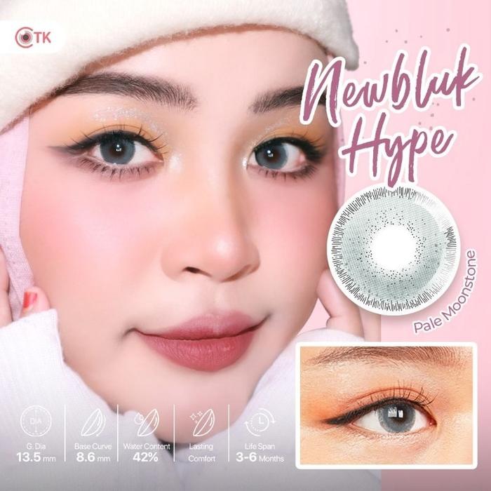 Gambar Softlens NEWBLUK HYPE 13.5 MM PALE MOONSTONE MINUS -0.50 S.D -6.00 - -1.25 dari Kacamata Medan undefined Tokopedia
