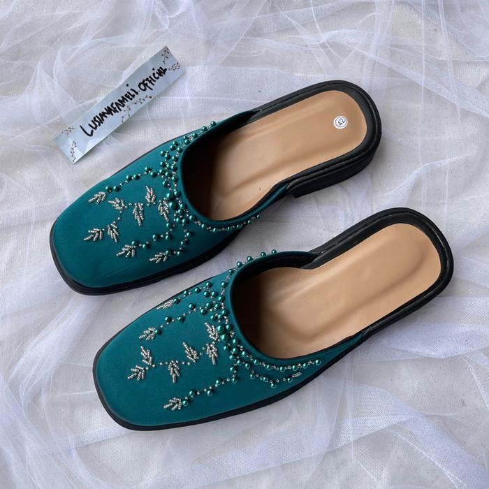 Gambar LUSIANA COUPLE  sepatu heels pengantin wedding gratis custom warna hak - Pria, 35 dari lusianafamelistore undefined Tokopedia