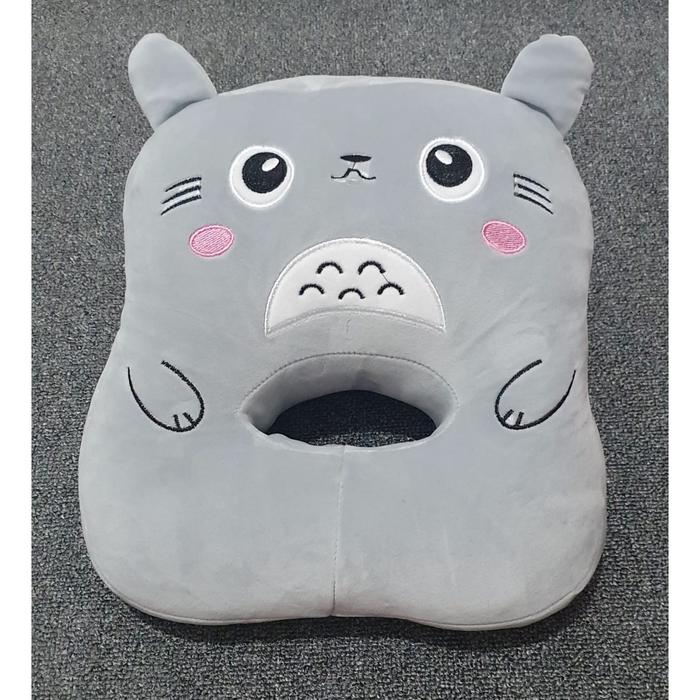 Gambar BAGUS!!! BANTAL TANGAN BANTAL TIDUR SIANG BANTAL MEJA IMPORT - GRAY 1 TOTORO dari Choppaws undefined Tokopedia