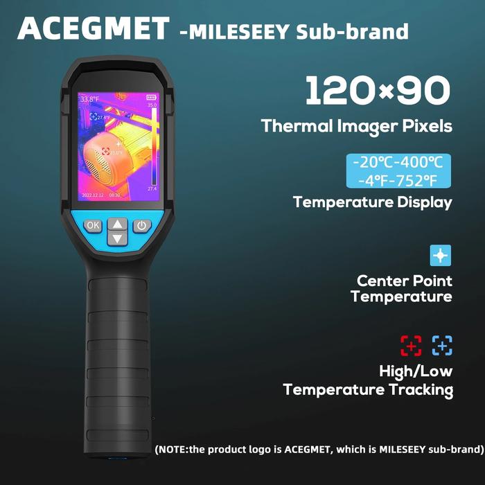 Jual Mileseey Tr120E 2.4 Inch Thermal Imager High Resolution - Kota ...